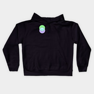 Happy or Sad Funky Art Kids Hoodie